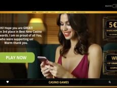 babe casino main page