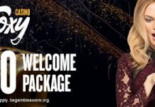 Foxy casino welcome package
